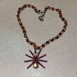 Tarina Tarantino Spider Necklace